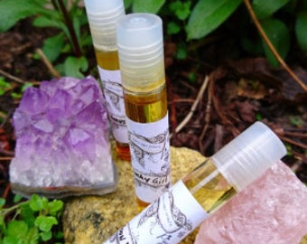 Natural perfume - Organic oil fragance - Magic Nature Mother Earth  Fairy  Forest Witch Goddess   Wicca-Druid-Pagan-celtic-magic-