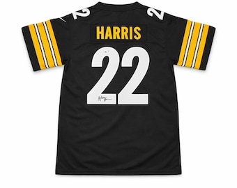 Jersey Najee Harris firmó un certificado de autenticidad de Beckett