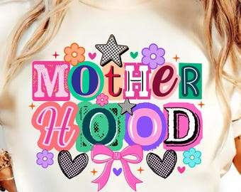 Mother Hood Png | Sublimation Mama Png | Mother gift Png | Mothers day Png | Motherhood Png | Quote mama png | Digital Download