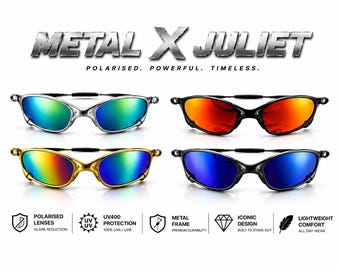 Oakley X-squared Purple Juliet X Metal Plasma Iridium Polarized