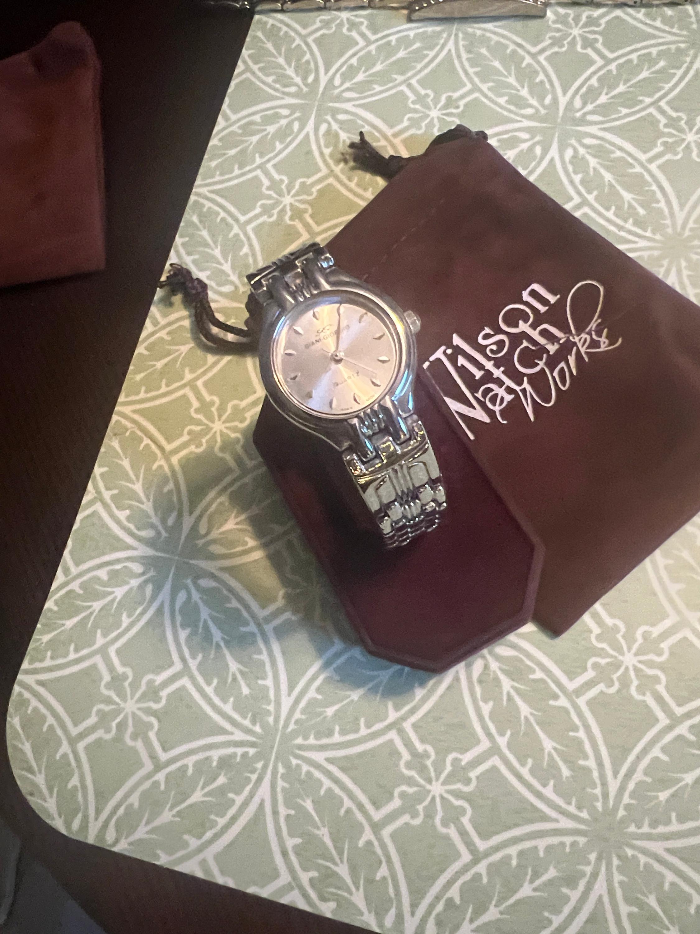 Giani-Giorgio Japan Watch Set Interchangeable bands face rings genuine leater Giani georgio watch - Gem main image 2