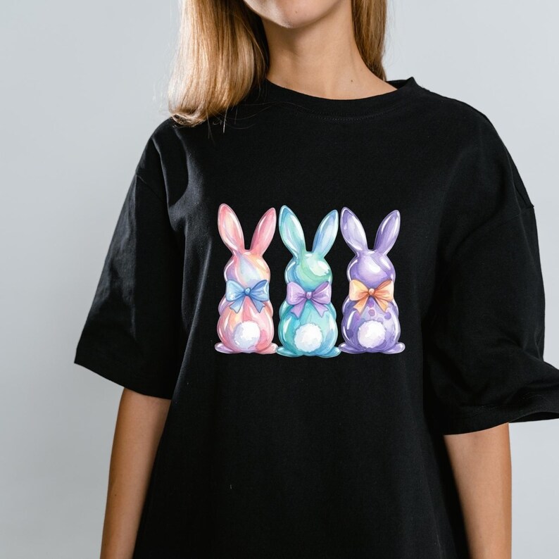 Personalized Easter Bunny PNG SVG Bundle, Custom Kids Name Designs ...