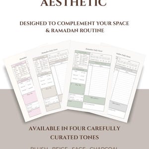 Ramadan Tagesplaner 2026 | Druckbare PDF | Salah & Quran-Tracker | Islamischen Fokus Seite | A4 Digitaler Download | GoodNotes Bild 6
