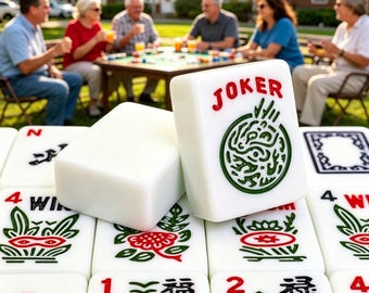Mahjong Studios – American Mahjong Tile Set (166 Tiles),Mah jong
