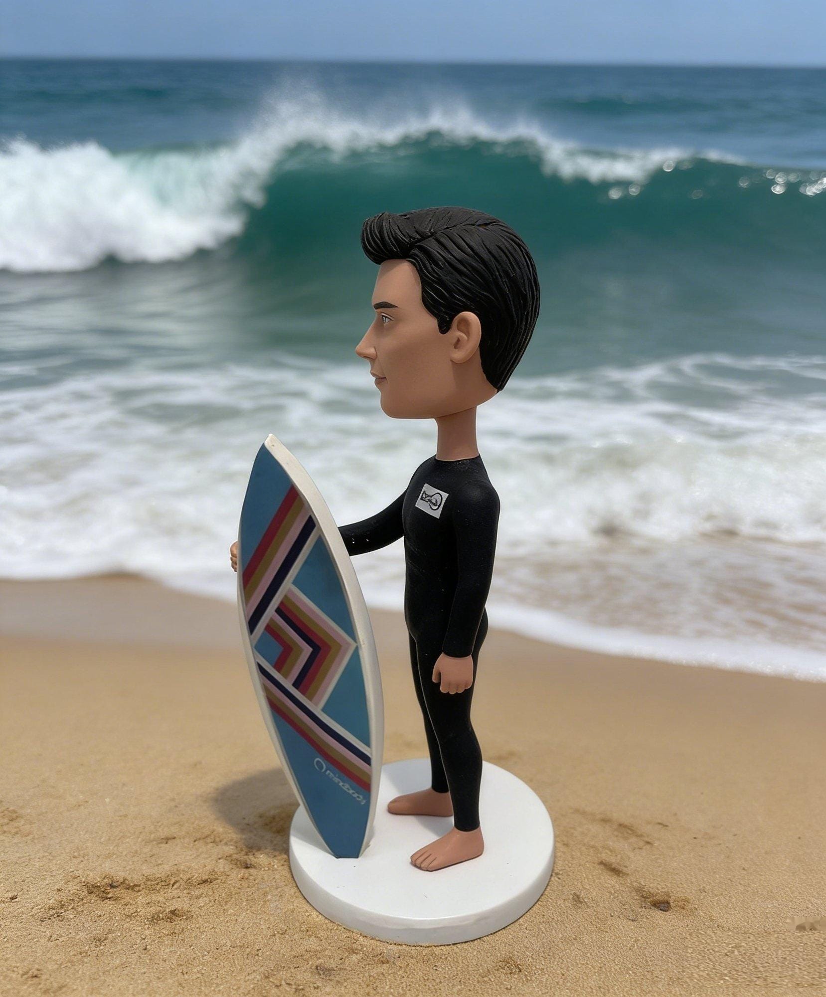 Surfer figurine - Etsy 日本