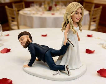 Decorazione personalizzata per torta nuziale a tema supereroi, statuetta in ceramica personalizzata per coppia di cosplayer, decorazione geek