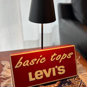 Vintage levis sign - Etsy 日本