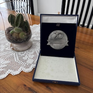 Levi Strauss Italia 20th Anniversary Commemorative Medal 1971 1991 Vintage