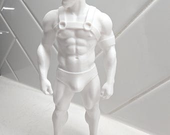 Figura masculina STL / Modelo 3D de Lee Holder / Estatua imprimible / Descarga instantánea / Archivo de impresión 3D