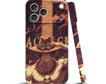 Portgas D. Ace One Piece Phone Case | Anime Case Design | iPhone Samsung Google Pixel