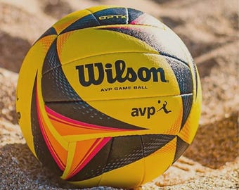Wilson AVP OPTXOfficial Beach Volleyball Tour Match Game Ball