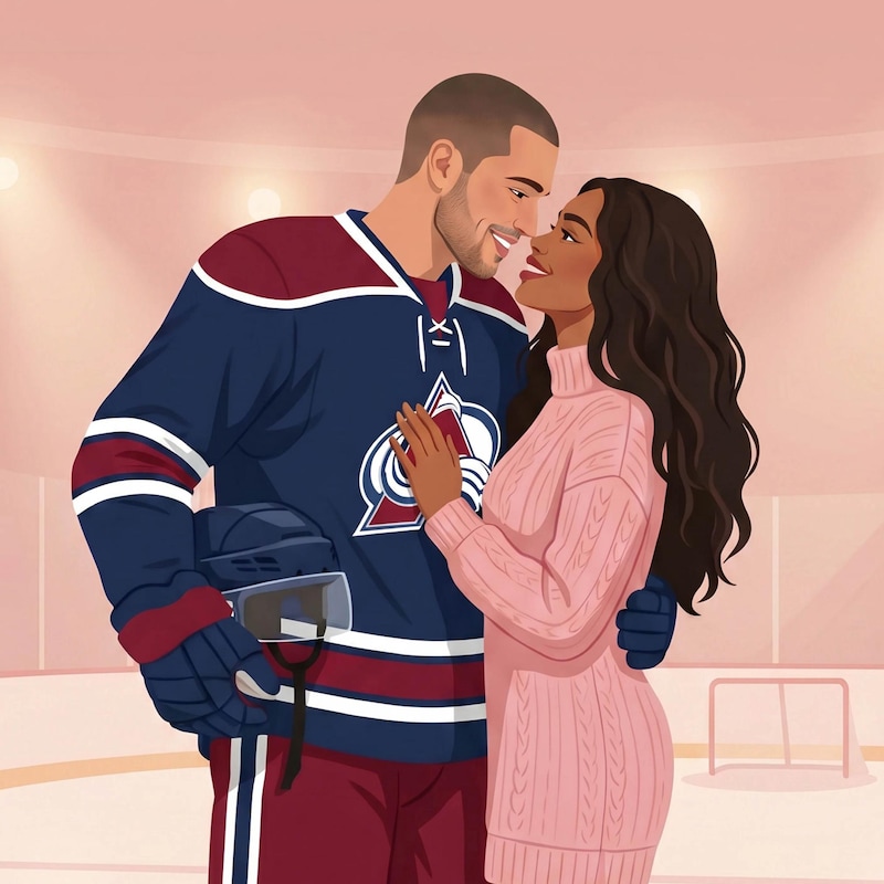 Hockey Romance Covers - Etsy