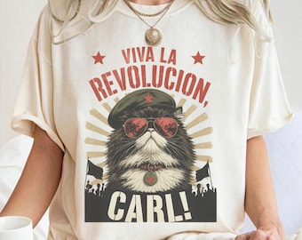 Princess Donut Revolucion T-Shirt, Viva La Revolucion Carl Dungeon Crawler Carl Shirt, Princess Posse, Comfort Colors Tee