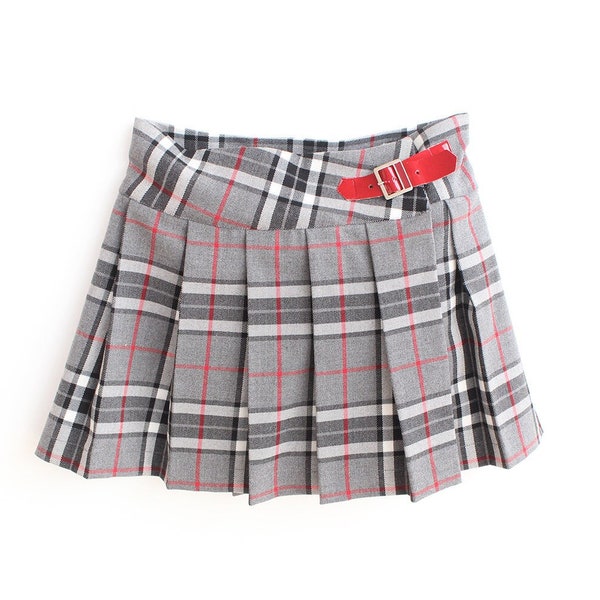 BONNIE WEE Girl Boy Kilt Girl Falda patrón Pdf costura, Boy Kilt, Tartán o CUALQUIER tela tejida, Falda envolvente, Niño recién nacido hasta 10 años