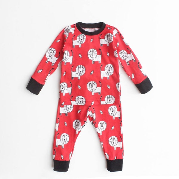 POWER Nap Girl Boy Pajamas sewing pattern Pdf, Snug Fit Pajamas, Tshirt and Leggings, Toddler Pajamas, Baby Pajamas, newborn up to 10 years