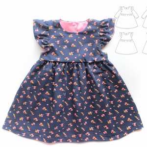 Patron robe fille Etsy France