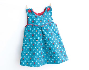MINI TULIPS Girl Baby Girl Dress sewing pattern Pdf, Baby Girl Pinafore pattern pdf, Overall pattern, Jumper pattern Pdf, newborn - 6 years