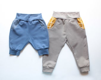 WHOOSH Kids Jogger Pants AND Kids Shorts pattern Pdf,  Baby Pants, Boy Pants, Boy shorts, Toddler Pants Shorts pattern newborn - 10 years
