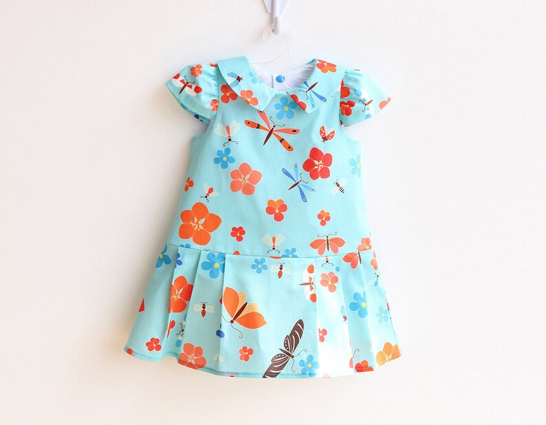 baby girl collared dress