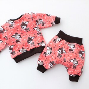 BUNDLE DUCKIE Children Baby Boy Girl Shirt and Pants pattern Pdf sewing, Knit Jersey Pajama, Kids toddler newborn 6 yrs image 2