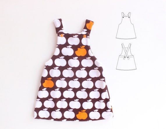 pinafore dress for baby girl