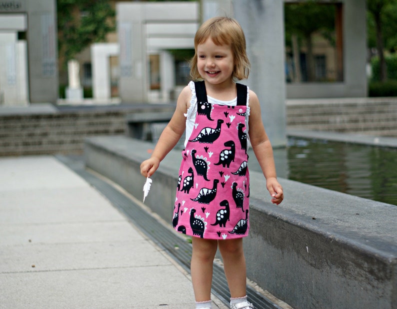 Girl Baby Girl Dress Sewing Pattern Pdf EASY Jersey Knit Etsy