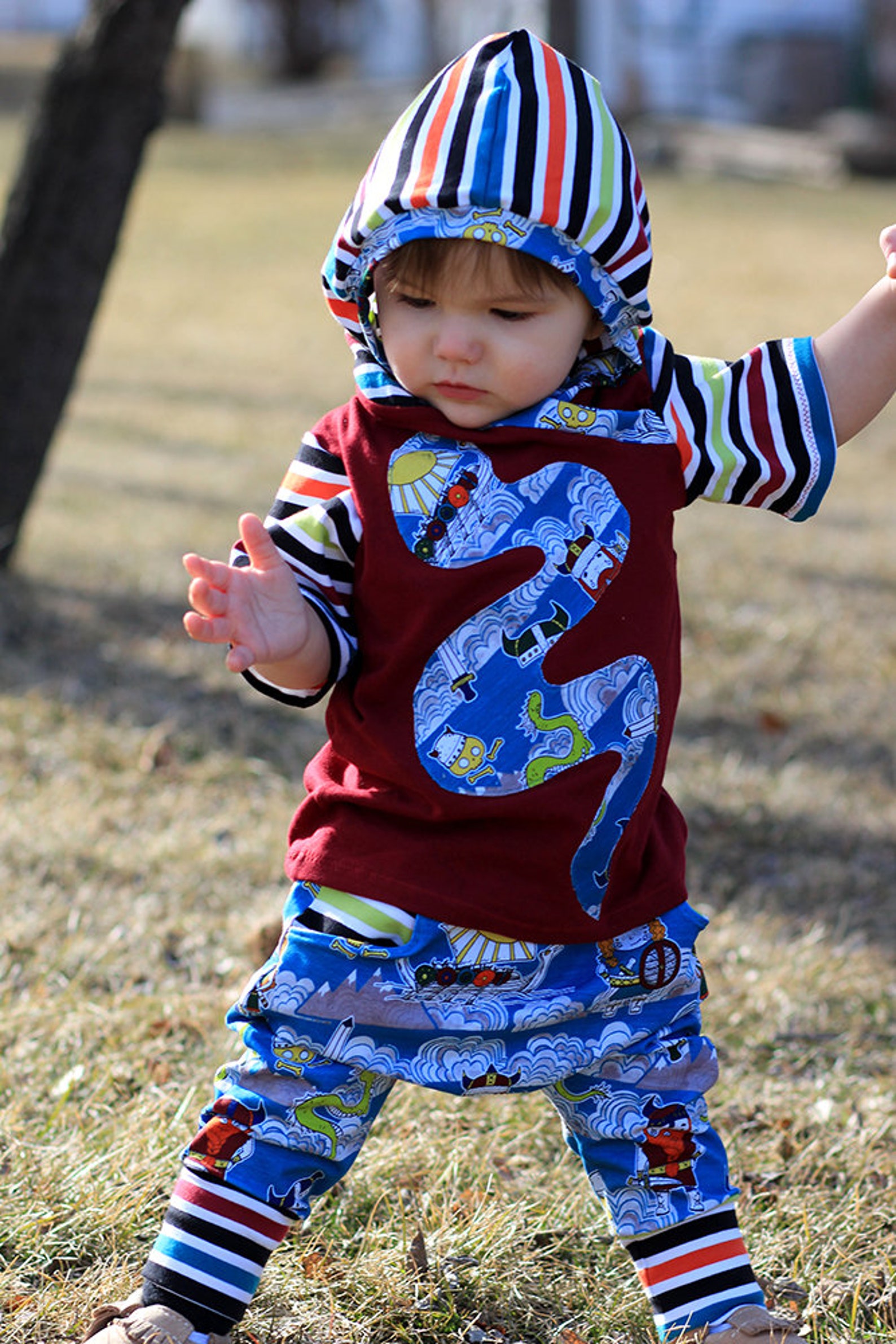 STORMY Hoodie and Pants Pattern Pdf Sewing Unisex Boy Girl - Etsy
