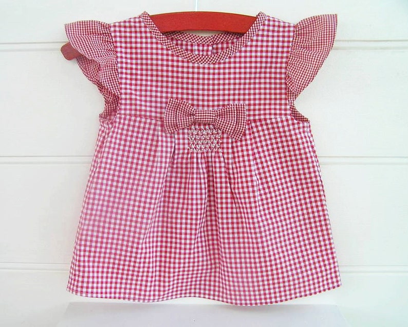 LIBERTY Style Girl Blouse Tunic Top Shirt sewing pattern Pdf Etsy