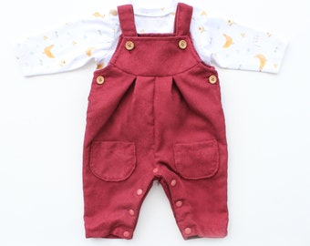 Patron de couture JAZZY Romper PDF, tricot et tissé, nouveau-né jusqu'à 6 ans