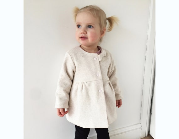 Cream baby coat sale