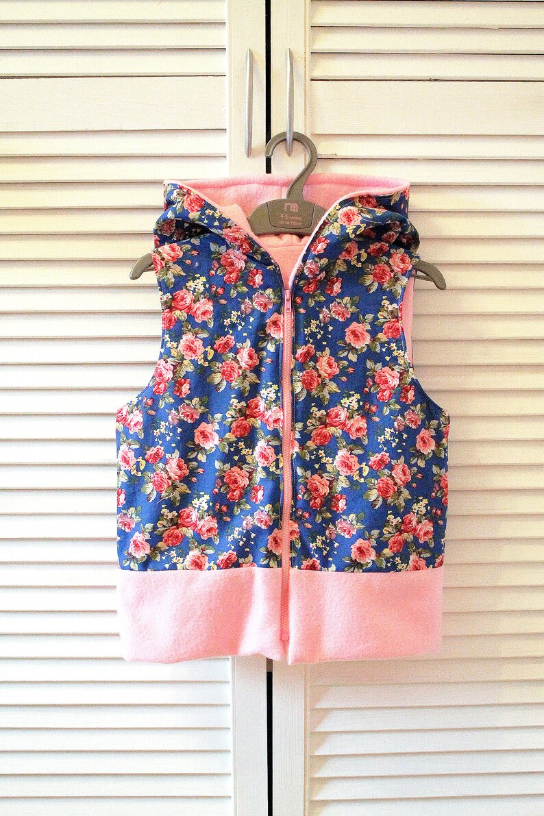 DRAGON Boy Girl Hooded Vest pattern Pdf sewing pattern Hoodie Etsy