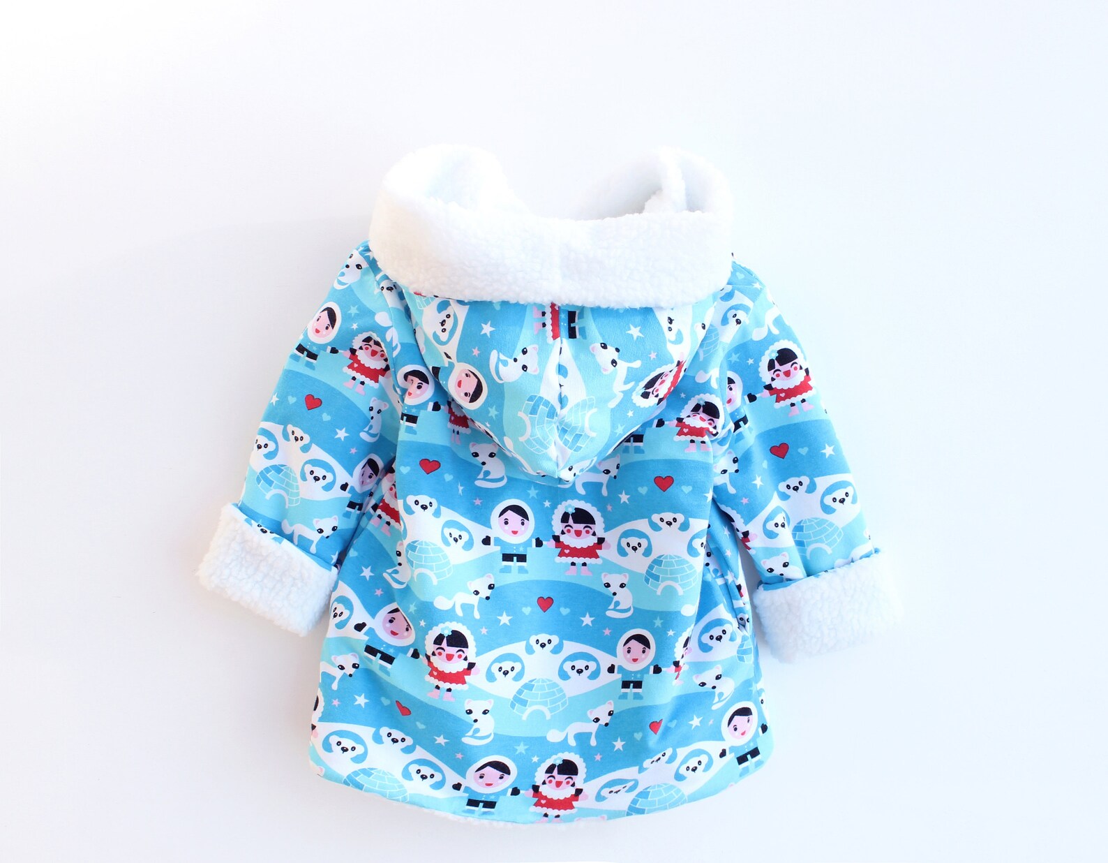 Hooded Jacket Pattern Pdf Sewing REVERSIBLE Woven and Etsy