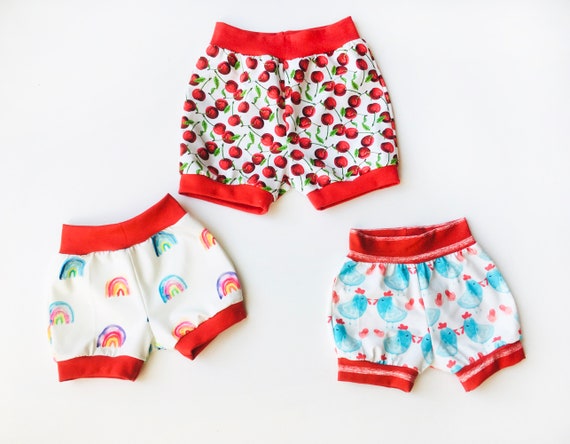 Children Shorts Pattern Sewing Pdf Cheeky Knit Jersey Shorts Etsy
