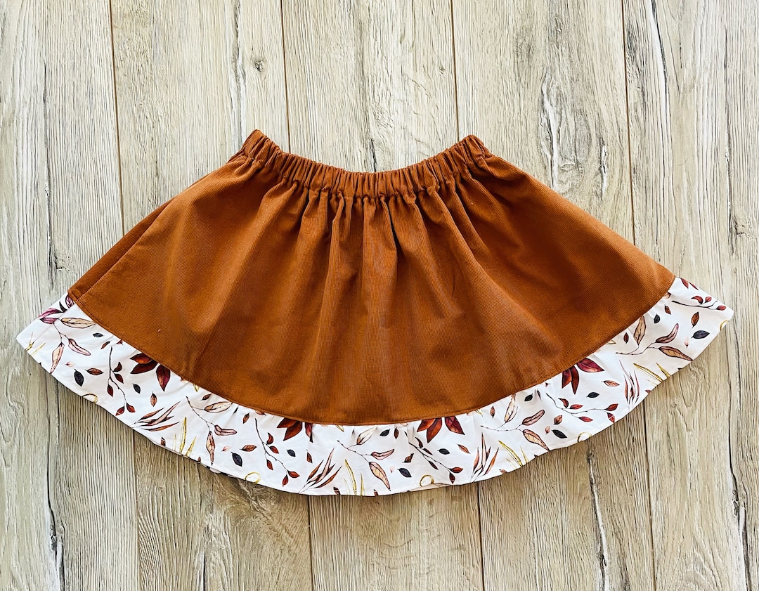 OCTO SKIRT Girl Baby Girl Skirt Pattern Pdf Sewing, Woven Skirt