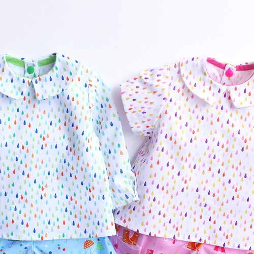 LITTLE STARS Boy Girl Shirt Pattern Pdf Sewing Pattern Etsy
