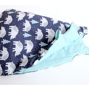 MY NEST Sleep Sack pattern Pdf sewing, Swaddle sack, Woven and Jersey Knit Sleeping bag, Baby Shower Gift Baby and Toddler newborn 4 years image 3