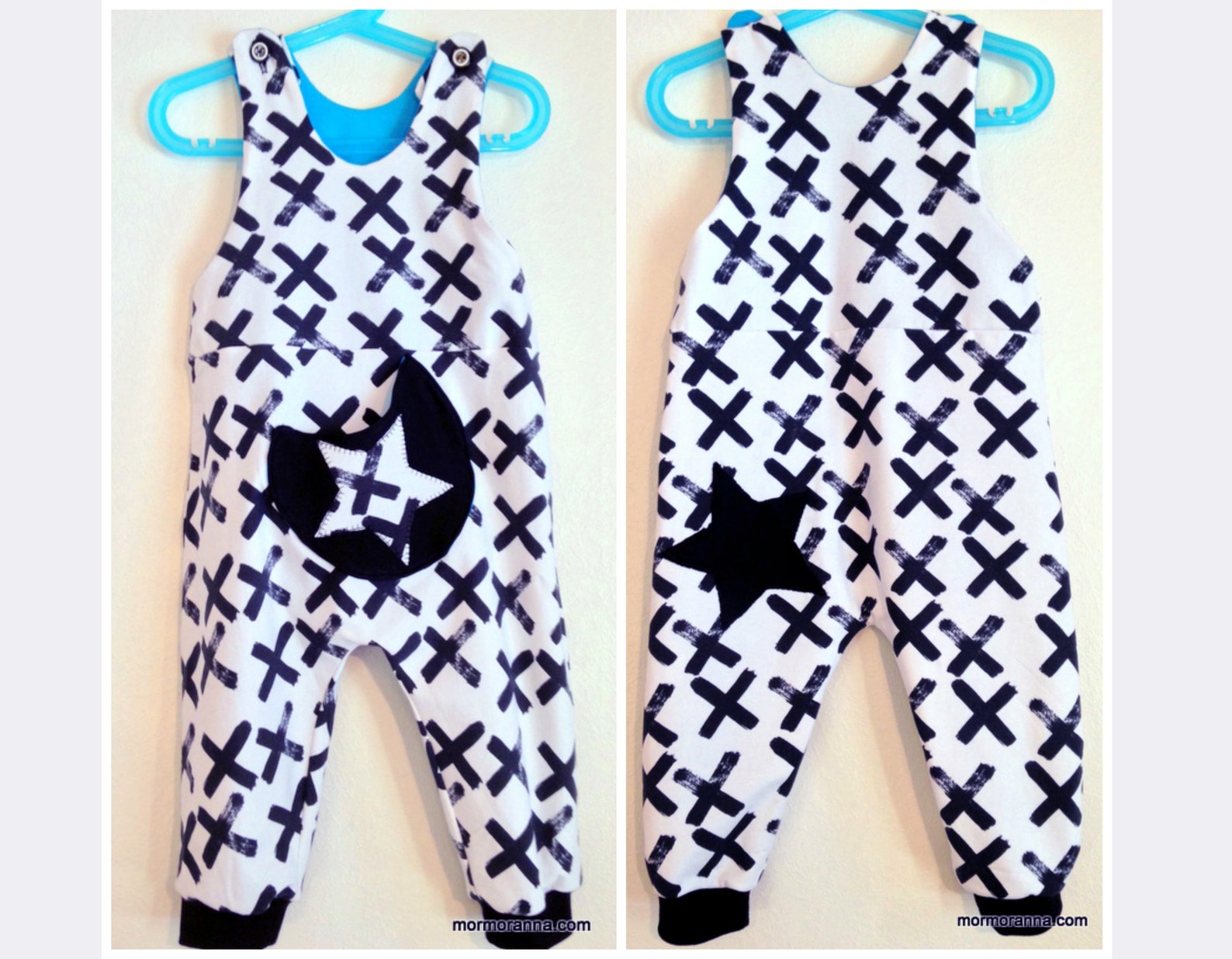 STARRY Baby Harem Romper pattern Pdf sewing Overall Harem Etsy