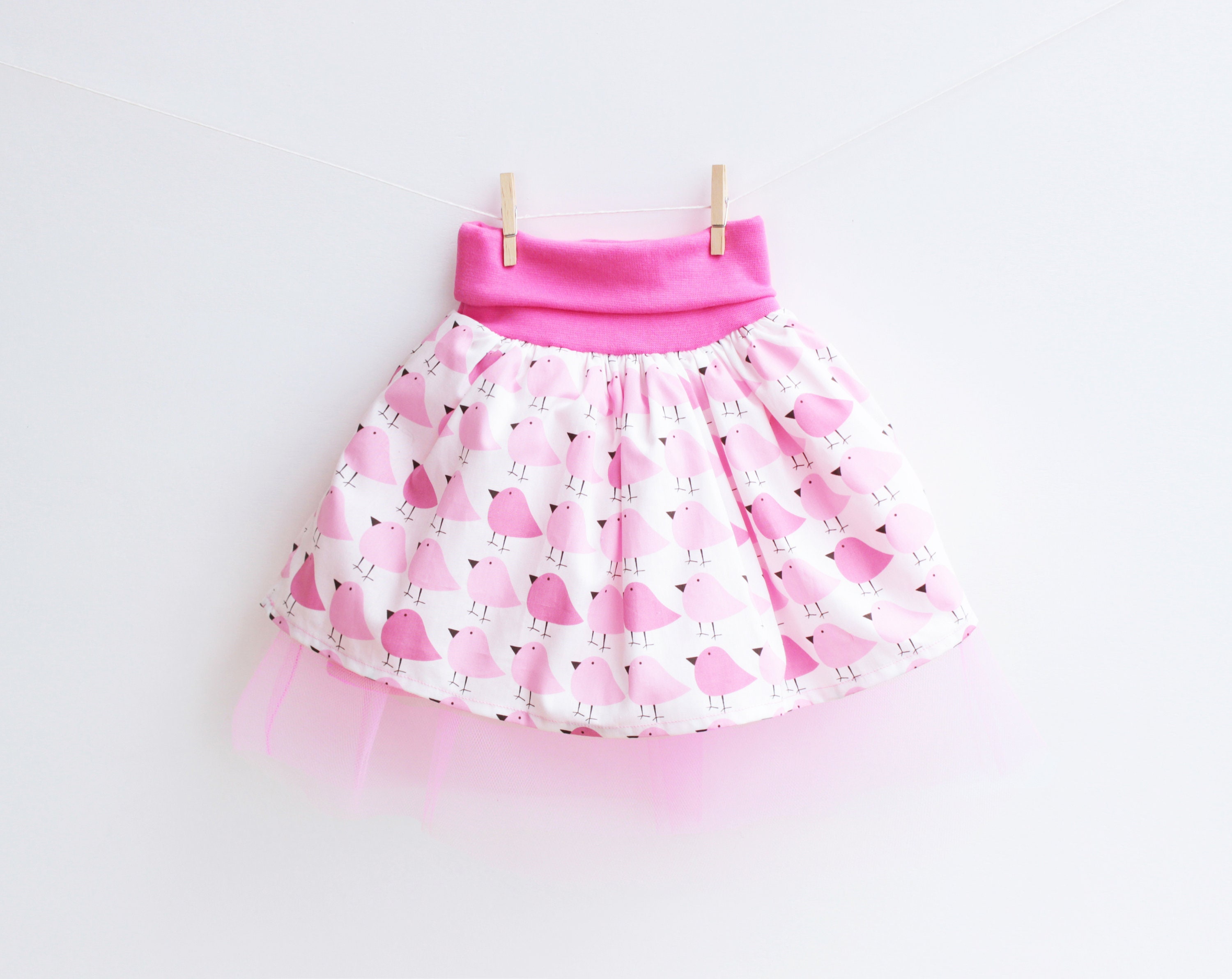 tulle skirt pattern girl