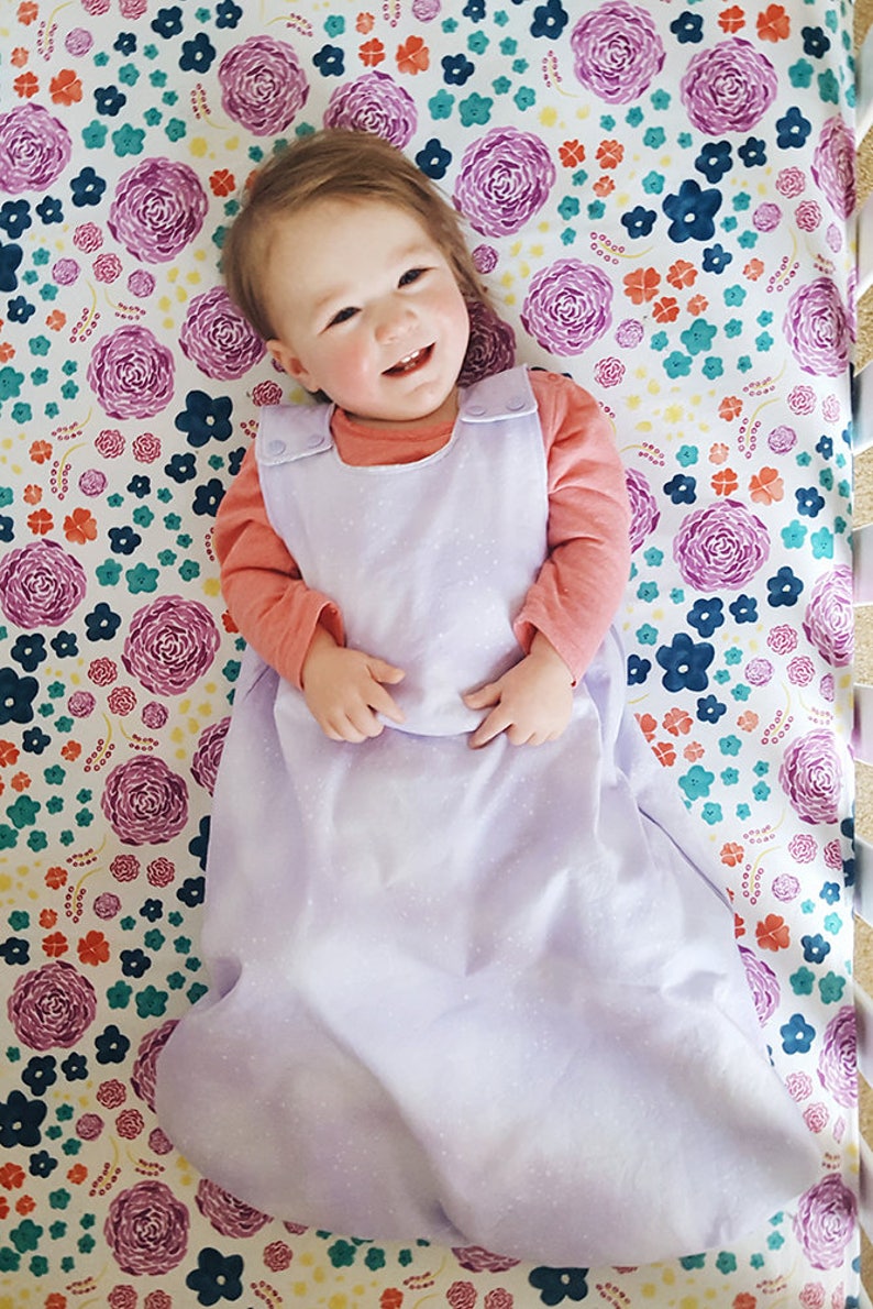 MY NEST Sleep Sack pattern Pdf sewing, Swaddle sack, Woven and Jersey Knit Sleeping bag, Baby Shower Gift Baby and Toddler newborn 4 years image 8