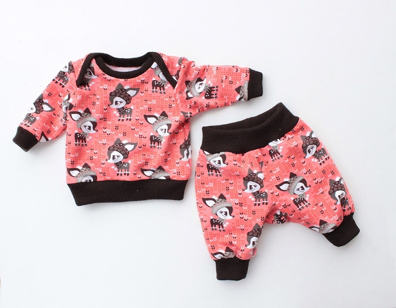 BUNDLE DUCKIE Children Baby Boy Girl Shirt and Pants pattern Pdf sewing, Knit Jersey Pajama, Kids toddler newborn 6 yrs image 1