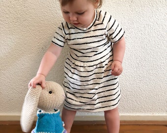 Swank Girl Baby Girl Dress Sewing Pattern Pdf Girl Jersey Etsy