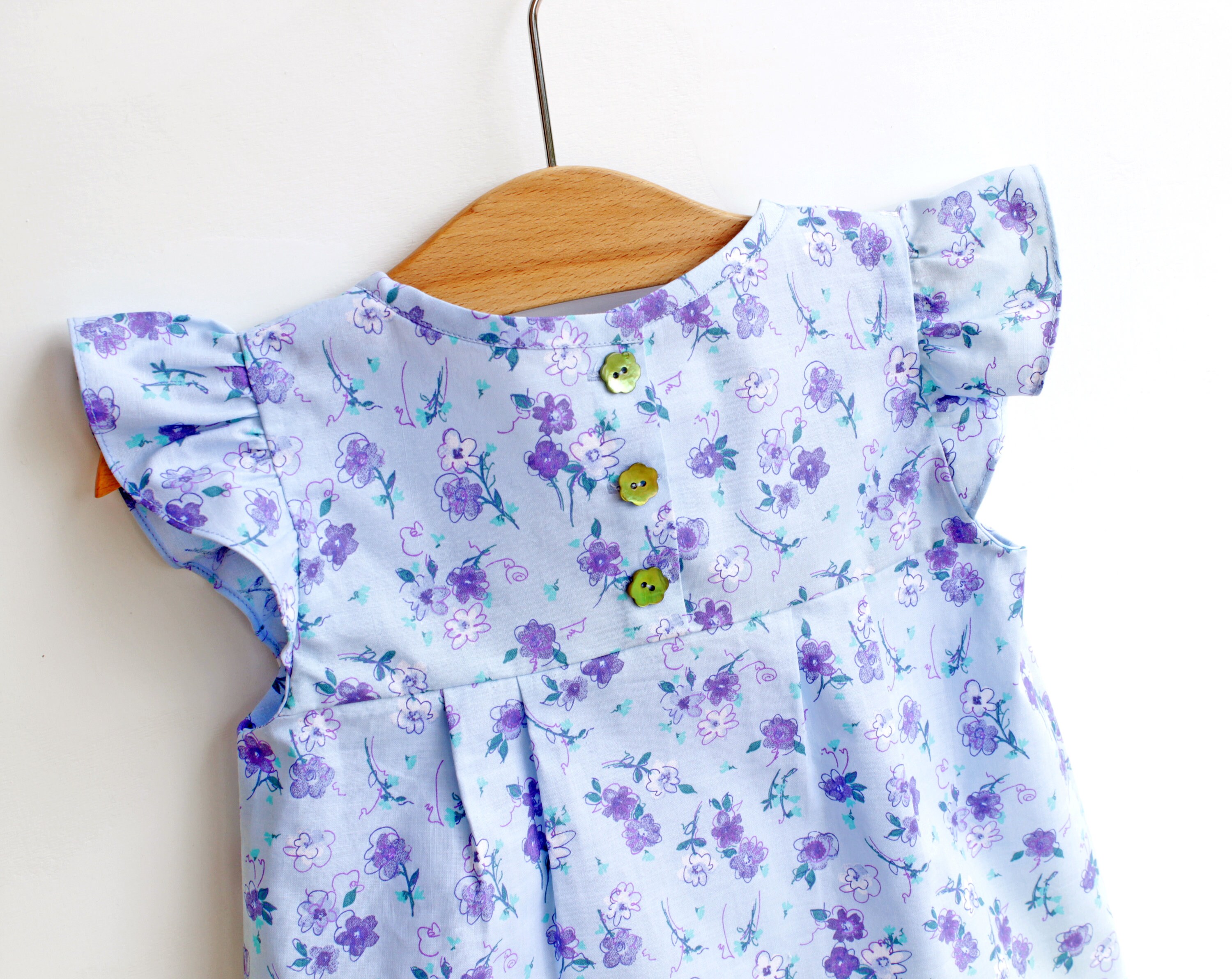 LIBERTY Style Girl Blouse Tunic Top Shirt sewing pattern Pdf Etsy