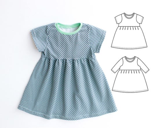 baby jersey dress