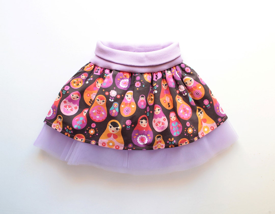 WOODLAND Girl Baby Girl Skirt Pattern Pdf Sewing Pattern Etsy
