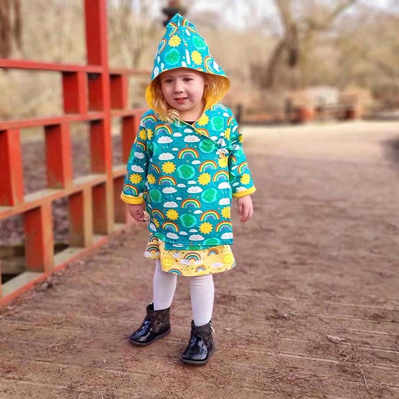 CUTIE Children Jacket Sewing Pattern Pdf Woven and Knit Etsy