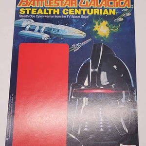 Custom Battlestar Galactica 10-back Stealth Centurian Cardback