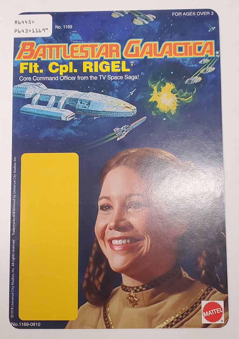 Bsg Rigel Custom Battlestar Galactica 10-back Flight Corporal Rigel Cardback - Etsy