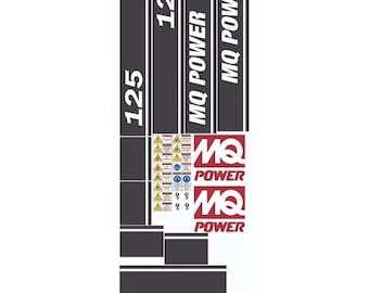 Passend für Multiquip Generator 125 Aufkleber