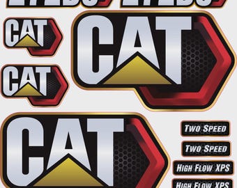Fits Caterpillar 272D3 DECAL KIT SKID