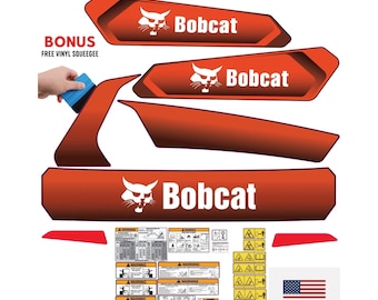Fits Bobcat E85 Decal Kit Mini Excavator (NEW VERSION)